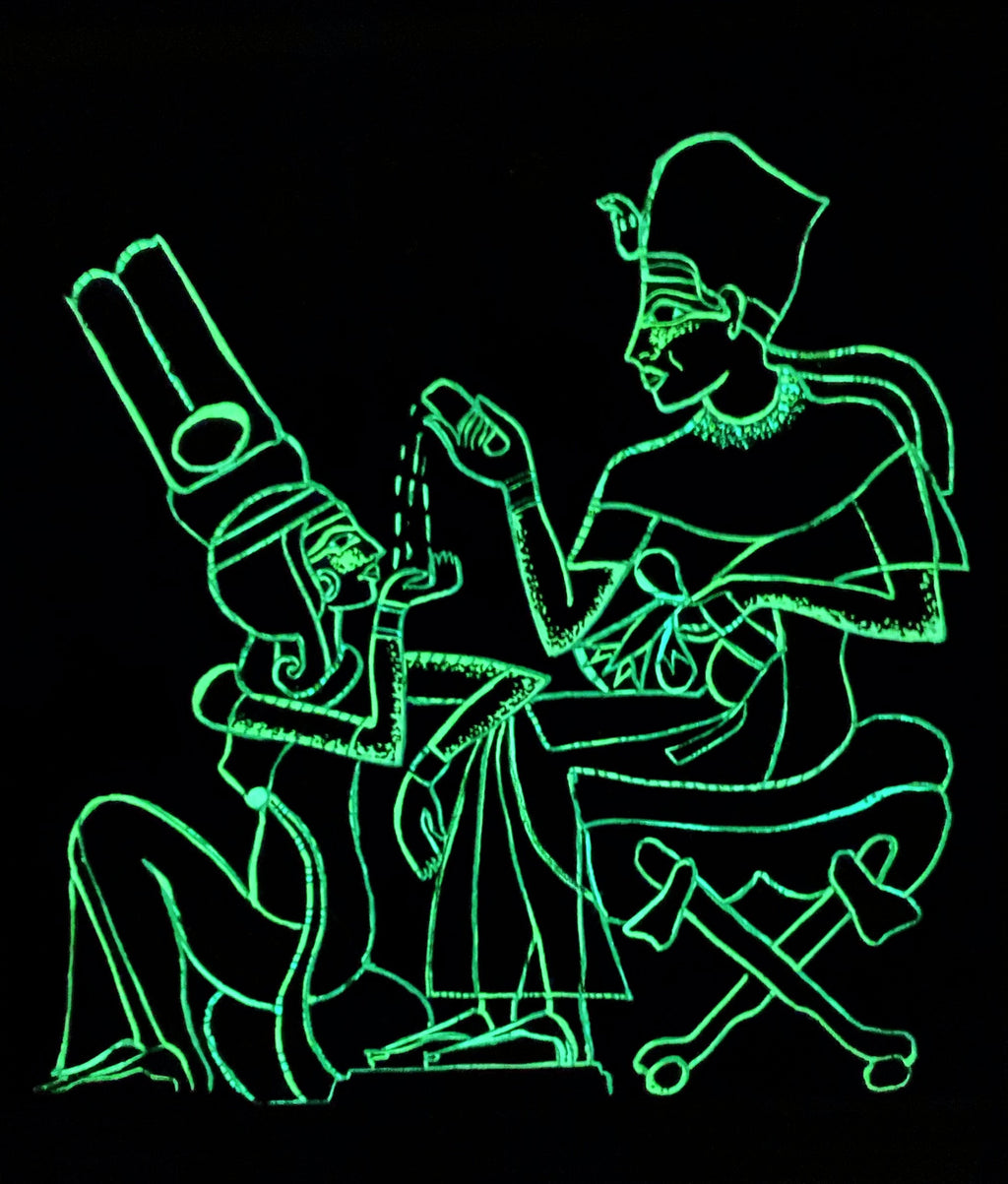 King Tut Purifying His Wife