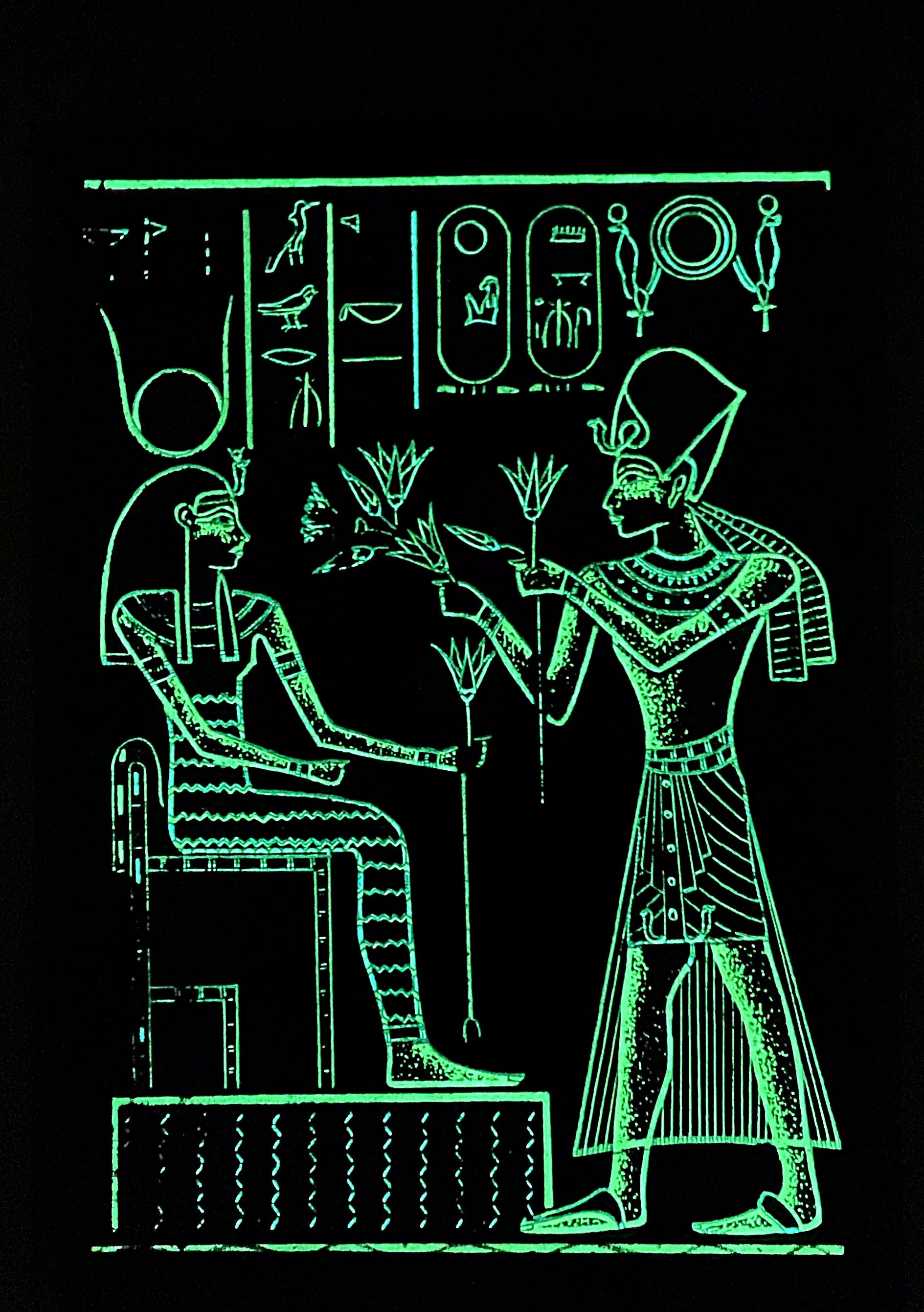 Ramses Proffers Flowers