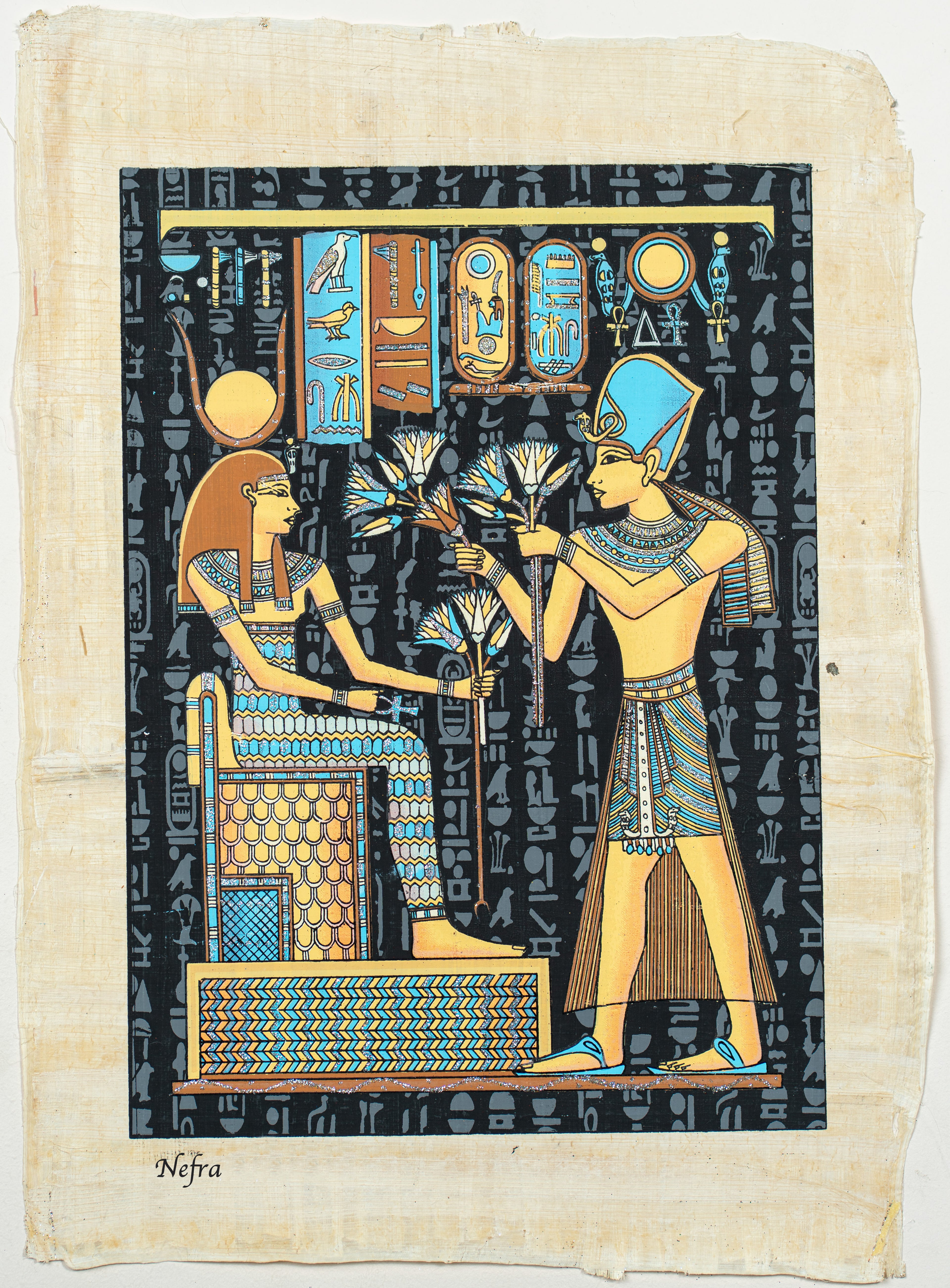 Ramses Proffers Flowers