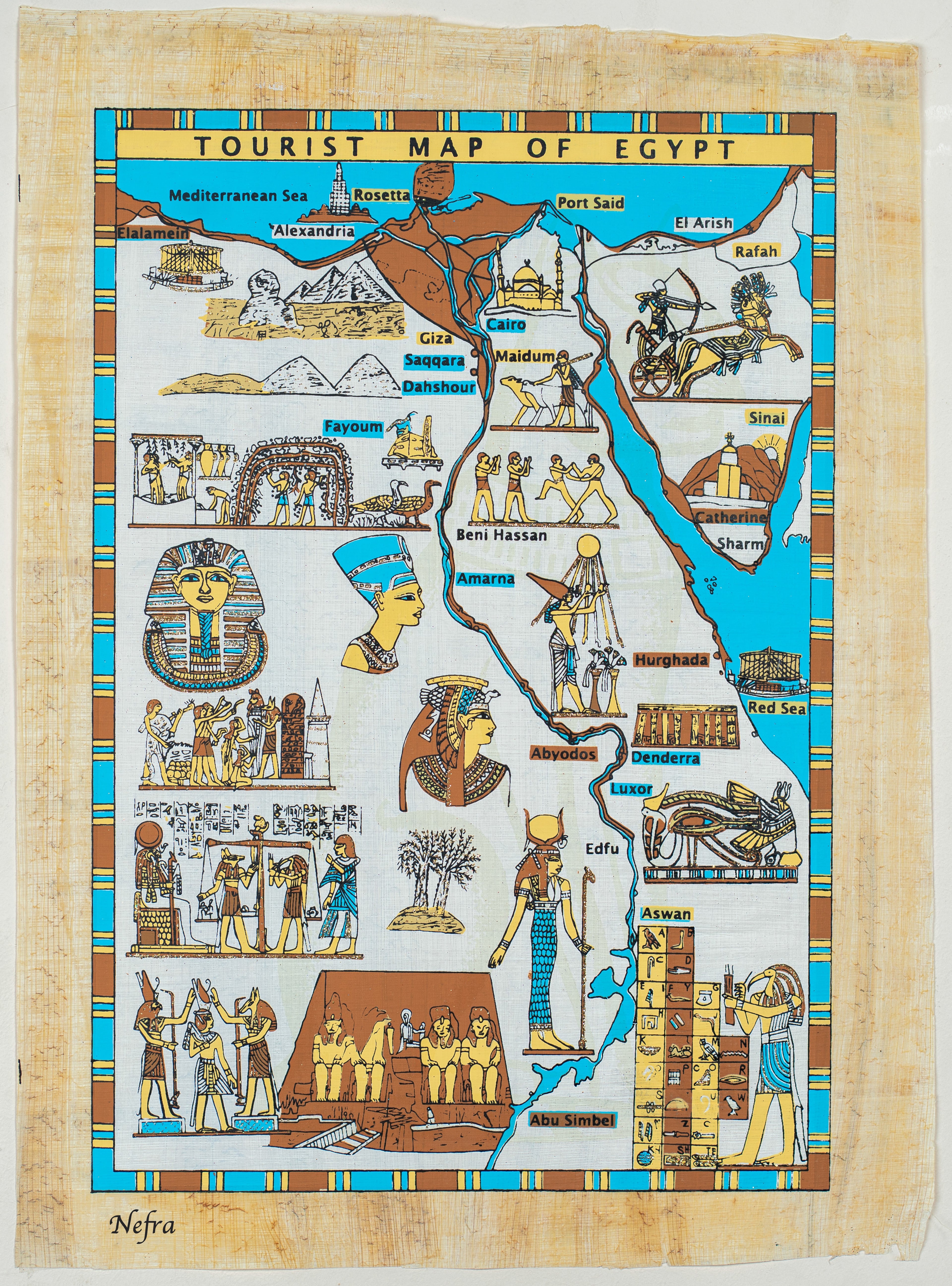 Map of Egypt