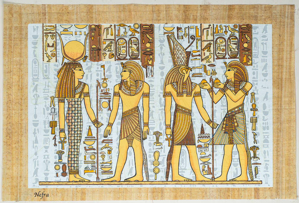 Hourmoheb, Horus & Hathor