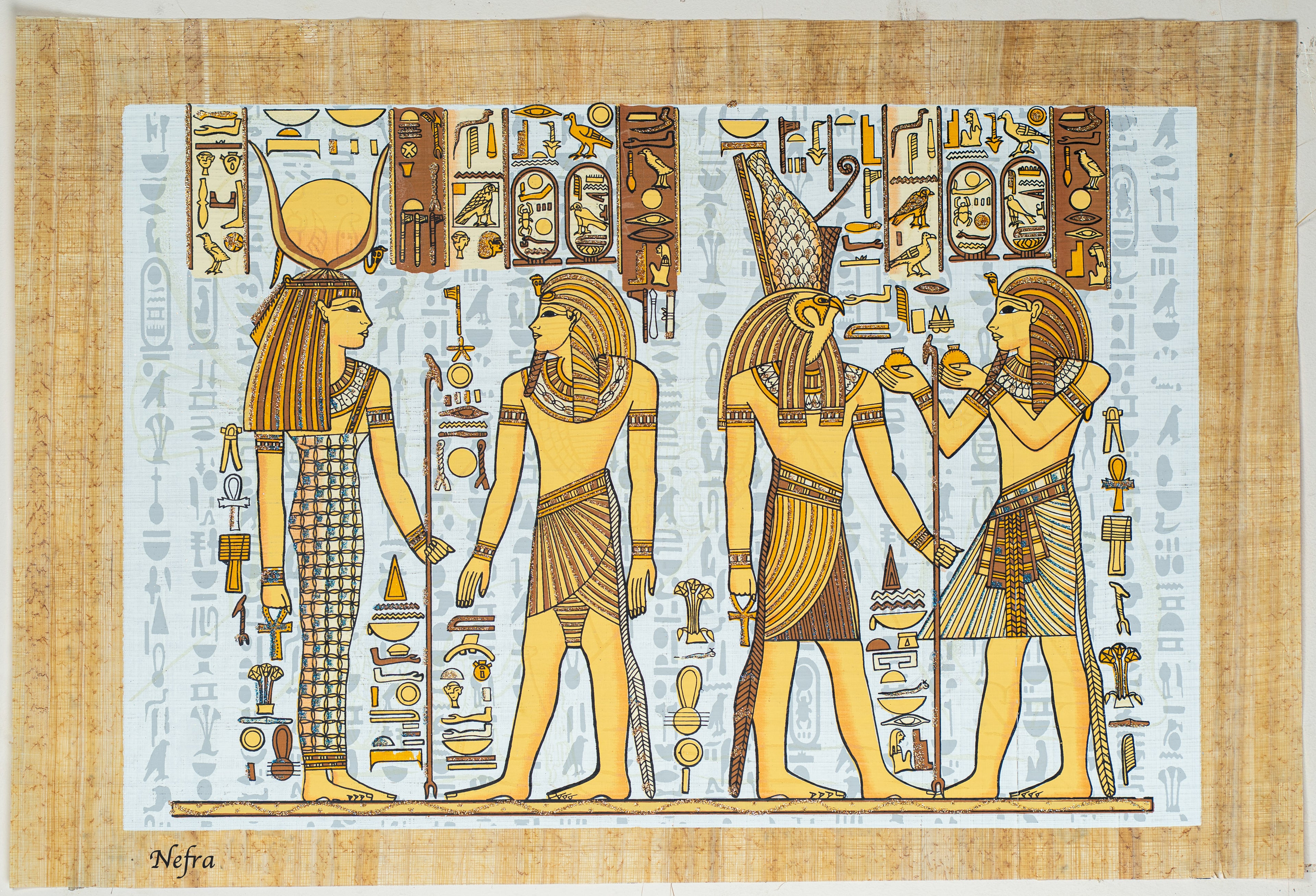 Hourmoheb, Horus & Hathor